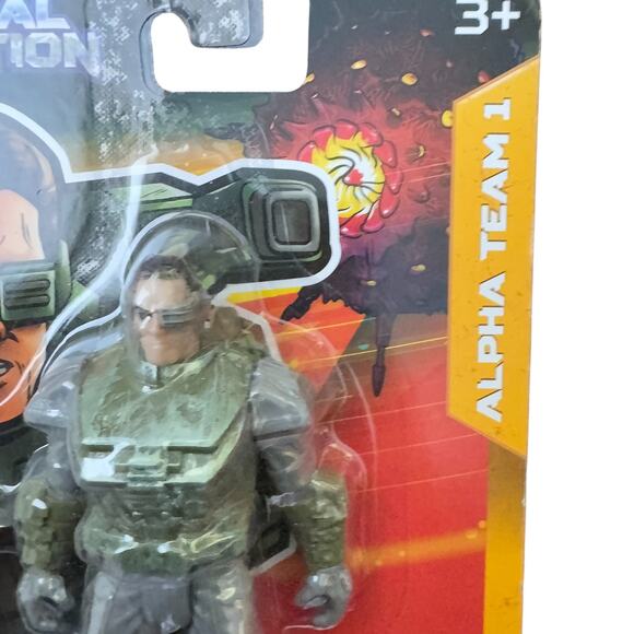 Final Faction Alpha‎ Team 1 Sergeant Ruck Action Figure - Picture 3 of 5